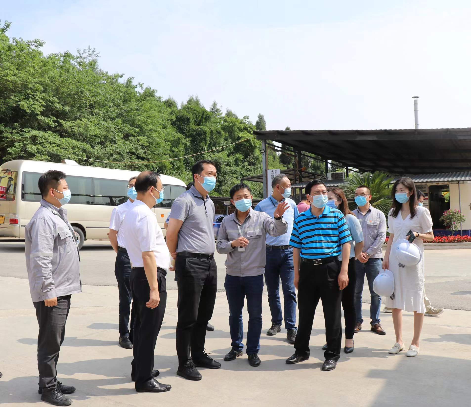 德阳市副市长向赟到pa集团官网集团下属企业考察调研