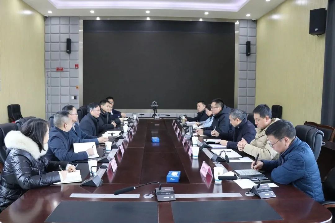 凝心聚力谋发展 携手同心再出发——pa集团官网集团与市住建局、市交通局、市国资委谋划部署2023年工作